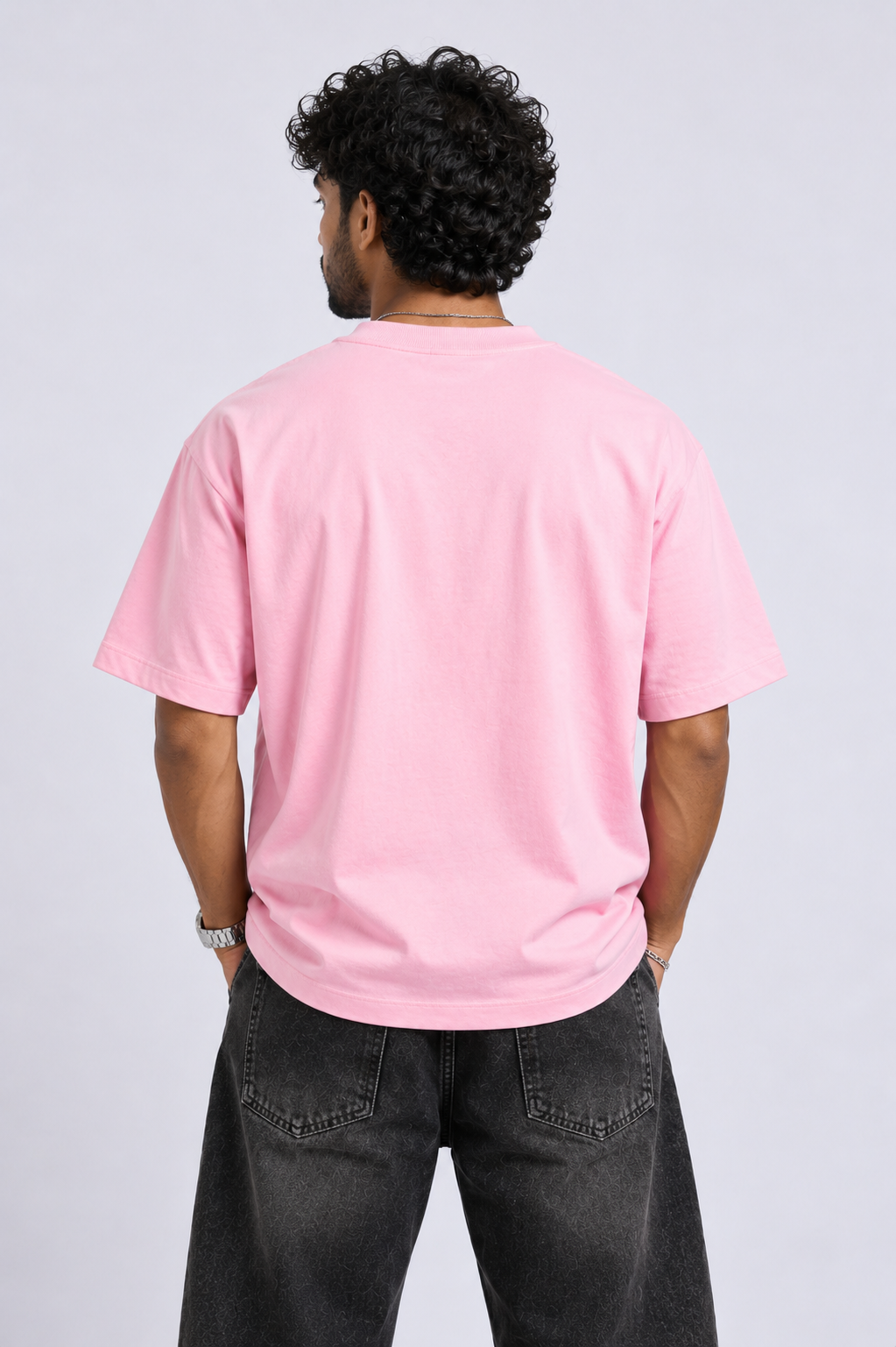PINK SOLID T-SHIRT